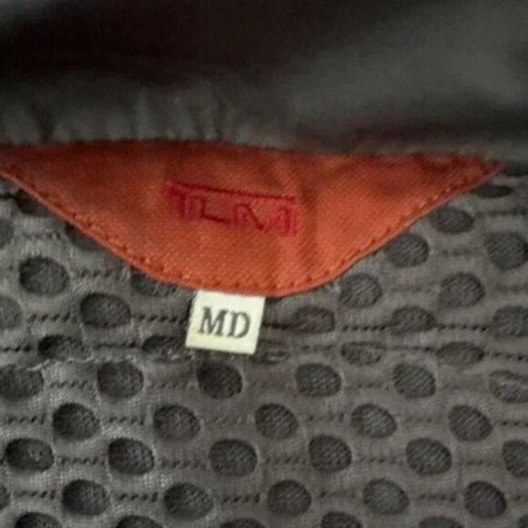 Vintage Tumi Rust Travel Vest Medium Men Cargo Outdoor Tactical - Picture 4 of 11